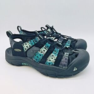 Keen Black and Teal Women's Sandals
